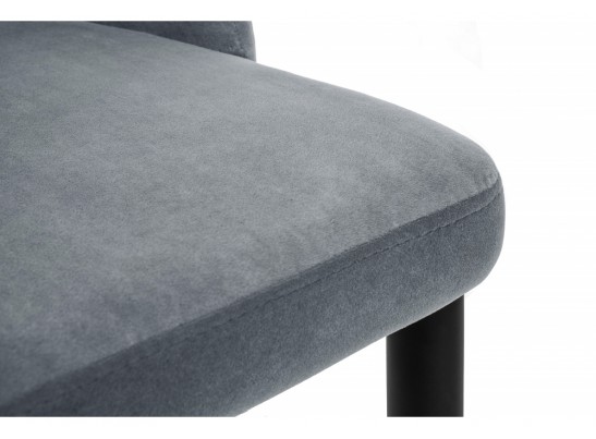 Стул на металлокаркасе Kora gray / black в Ростове-на-Дону