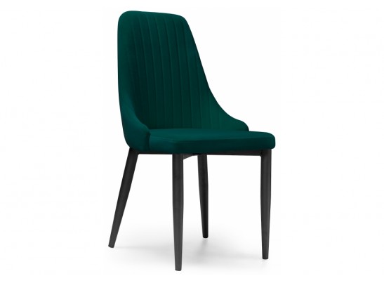 Стул на металлокаркасе Kora green / black в Ростове-на-Дону