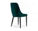 Стул на металлокаркасе Kora green / black в Ростове-на-Дону