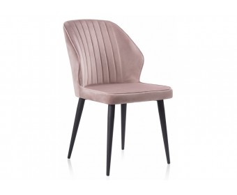Стул на металлокаркасе Kosta light purple