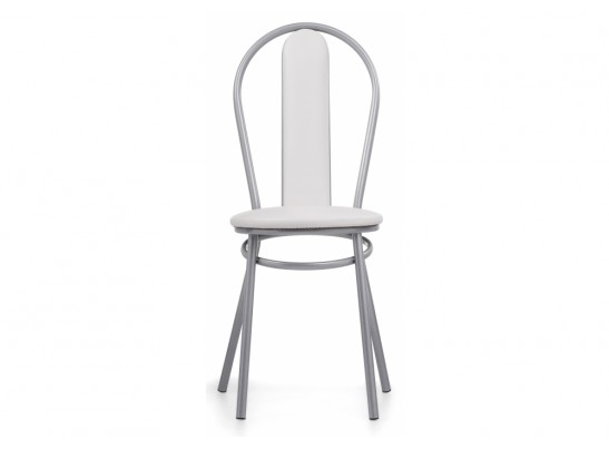 Стул на металлокаркасе Lamniel косое кольцо белый полимер / светлый мусс в Ростове-на-Дону