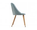 Стул на металлокаркасе Morgan light blue / wood в Ростове-на-Дону