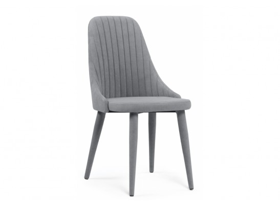 Стул на металлокаркасе Морос с чехлом микровелюр катания сильвер в Ростове-на-Дону