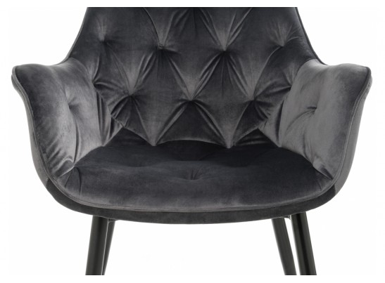 Стул на металлокаркасе Remo тёмно-серый в Ростове-на-Дону