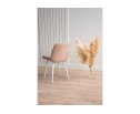Стул на металлокаркасе Седа бежевый (zd 210) / белый