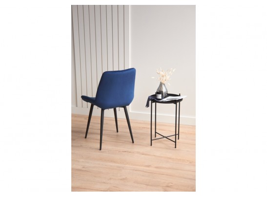 Стул на металлокаркасе Седа синий (zd 798) / черный в Ростове-на-Дону