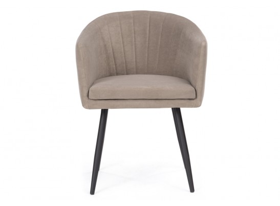 Стул на металлокаркасе Валета капучино / черный в Ростове-на-Дону