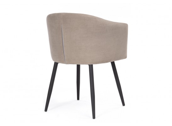 Стул на металлокаркасе Валета капучино / черный в Ростове-на-Дону