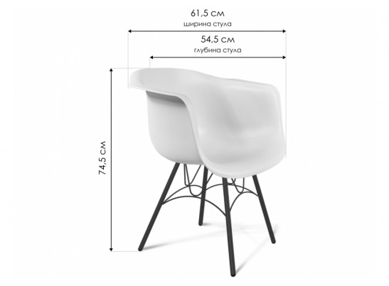 Стул на металлокаркасе SHT-ST31 / S100 бежевый / бежевый / черный муар в Ростове-на-Дону