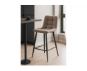 Полубарный стул Симпл латте / черный в Ростове-на-Дону