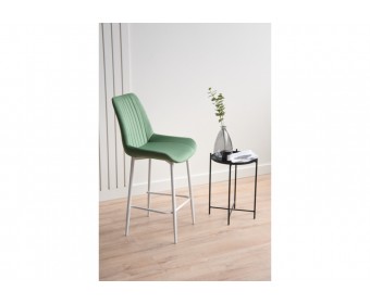 Полубарный стул Седа 360 фисташковый (zd 651) / белый