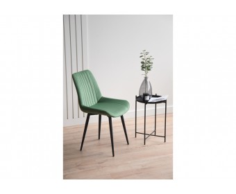 Стул на металлокаркасе Седа 360 фисташковый (zd 651) / черный