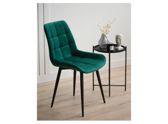 Стул на металлокаркасе Челси 360 К зеленый (zd 667) / черный в Ростове-на-Дону