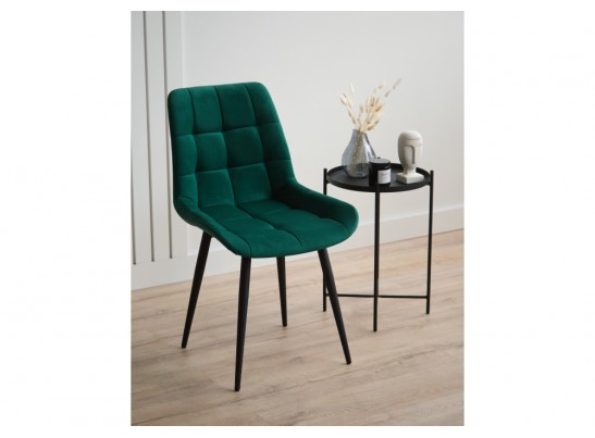 Стул на металлокаркасе Челси 360 К зеленый (zd 667) / черный в Ростове-на-Дону