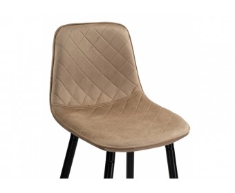 Барный стул Capri dark beige/ black