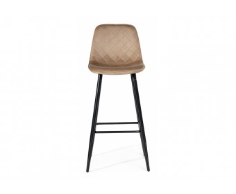 Барный стул Capri dark beige/ black