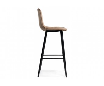Барный стул Capri dark beige/ black