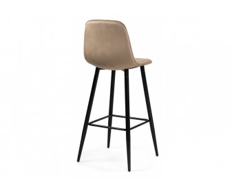 Барный стул Capri dark beige/ black