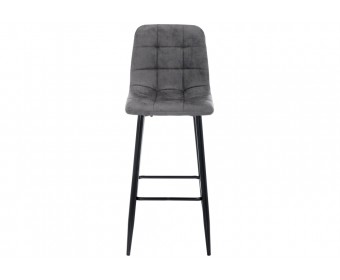 Барный стул Chio black / dark grey
