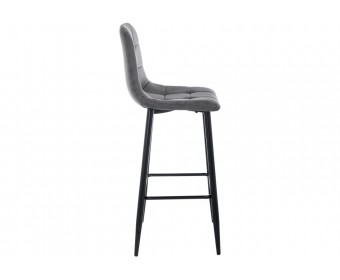 Барный стул Chio black / dark grey