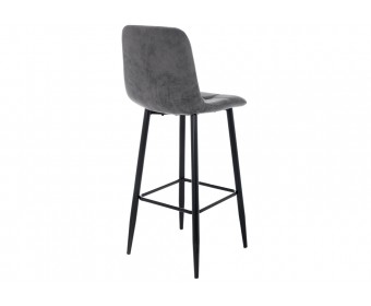 Барный стул Chio black / dark grey