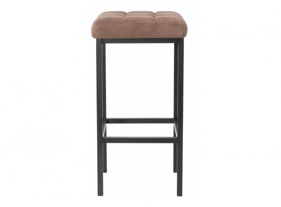 Барный стул Лофт ткань катания корица / черный матовый в Ростове-на-Дону