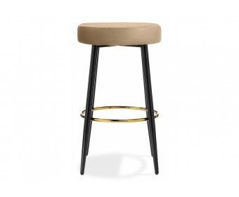 Барный стул Plato 1 dark beige