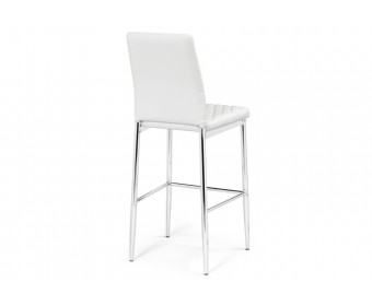 Барный стул Teon white / chrome