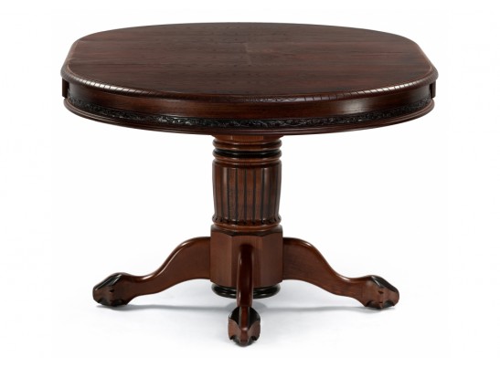 Деревянный стол Альфред круглый орех / коричневая патина в Ростове-на-Дону