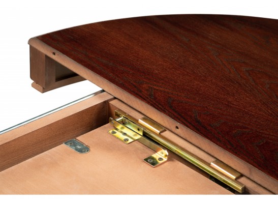 Деревянный стол Альфред круглый орех / коричневая патина в Ростове-на-Дону