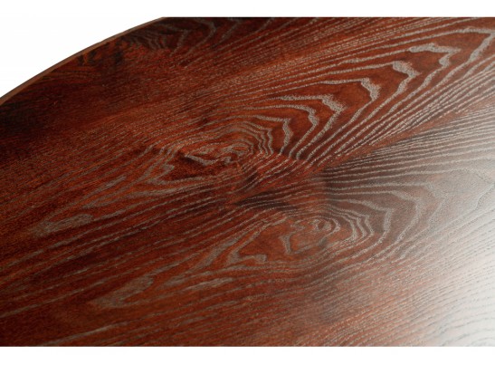 Деревянный стол Альфред круглый орех / коричневая патина в Ростове-на-Дону