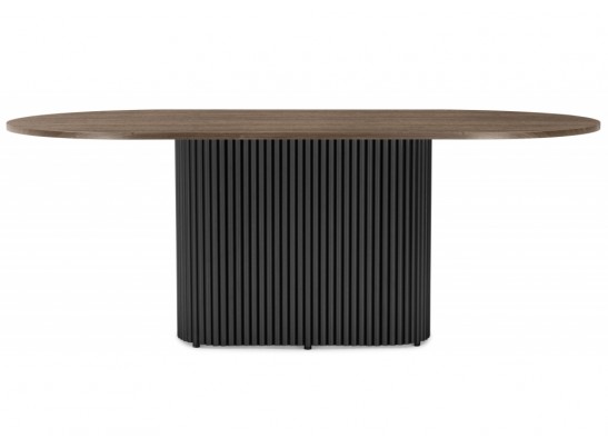 Деревянный стол Барон О 180 х 90 дуб кантри пленка / черный в Ростове-на-Дону