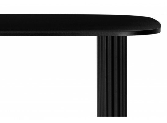 Деревянный стол Бавария B 200 х 90 черная пленка шагрень / черный в Ростове-на-Дону