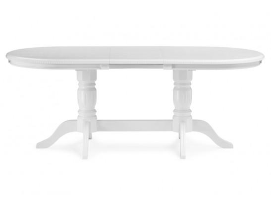 Деревянный стол Эвклаз 160(200)х90х77 белый / белый в Ростове-на-Дону