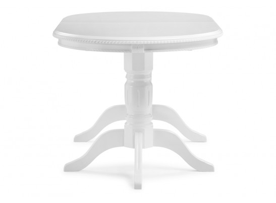 Деревянный стол Эвклаз 160(200)х90х77 белый / белый в Ростове-на-Дону