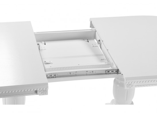 Деревянный стол Эвклаз 160(200)х90х77 белый / белый в Ростове-на-Дону