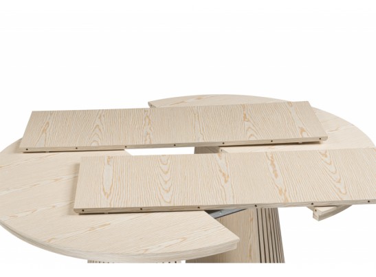 Деревянный стол Mersin 120(200)x120 шпон дуба / бук в Ростове-на-Дону