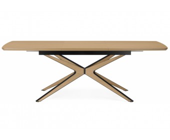 Деревянный стол Roxy 160(220)x90 светлый дуб