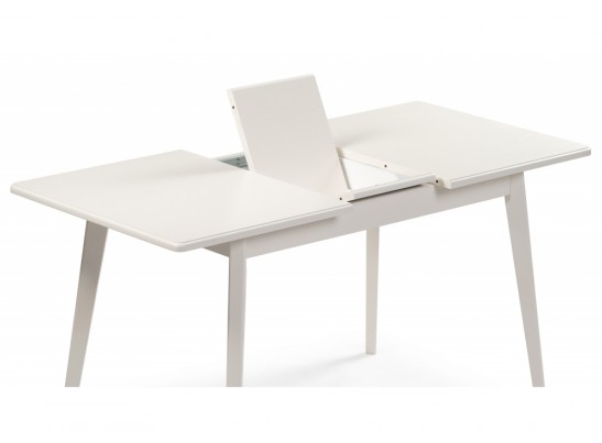 Деревянный стол Улаинс 110(140)х68х75 прямоугольный слоновая кость в Ростове-на-Дону