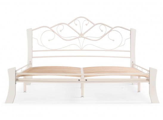 Двуспальная кровать Виктори 4 160х200 белая в Ростове-на-Дону