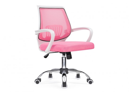 Компьютерное кресло Ergoplus pink / white в Ростове-на-Дону