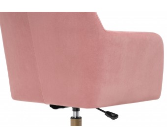 Компьютерное кресло Molly pink / gold