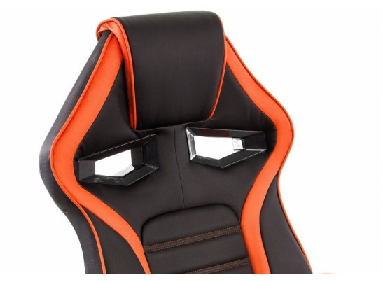 Компьютерное кресло Monza черное / оранжевое в Ростове-на-Дону