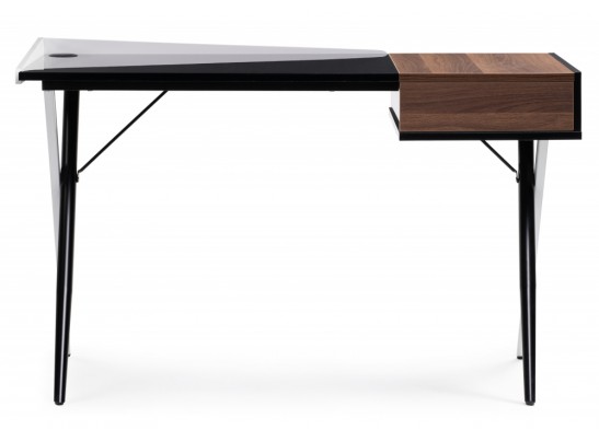 Компьютерный стол Koneli dark walnut / black в Ростове-на-Дону