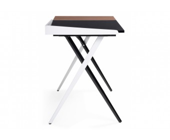 Компьютерный стол Koneli dark walnut / black
