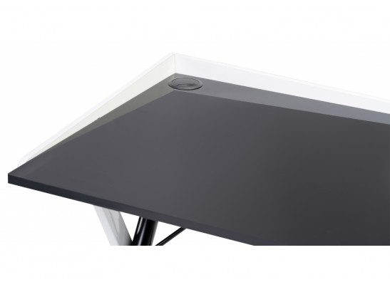 Компьютерный стол Koneli dark walnut / black в Ростове-на-Дону