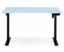 Компьютерный стол Маркос 140х80 голубой / черный в Ростове-на-Дону