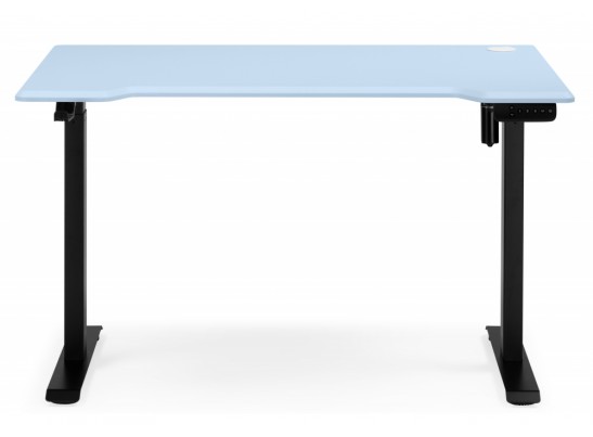 Компьютерный стол Маркос 140х80 голубой / черный в Ростове-на-Дону