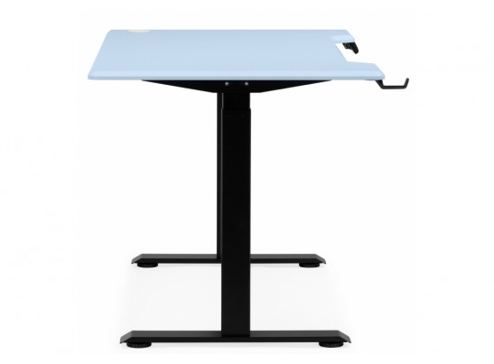 Компьютерный стол Маркос 140х80 голубой / черный в Ростове-на-Дону
