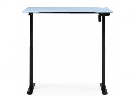 Компьютерный стол Маркос 140х80 голубой / черный в Ростове-на-Дону